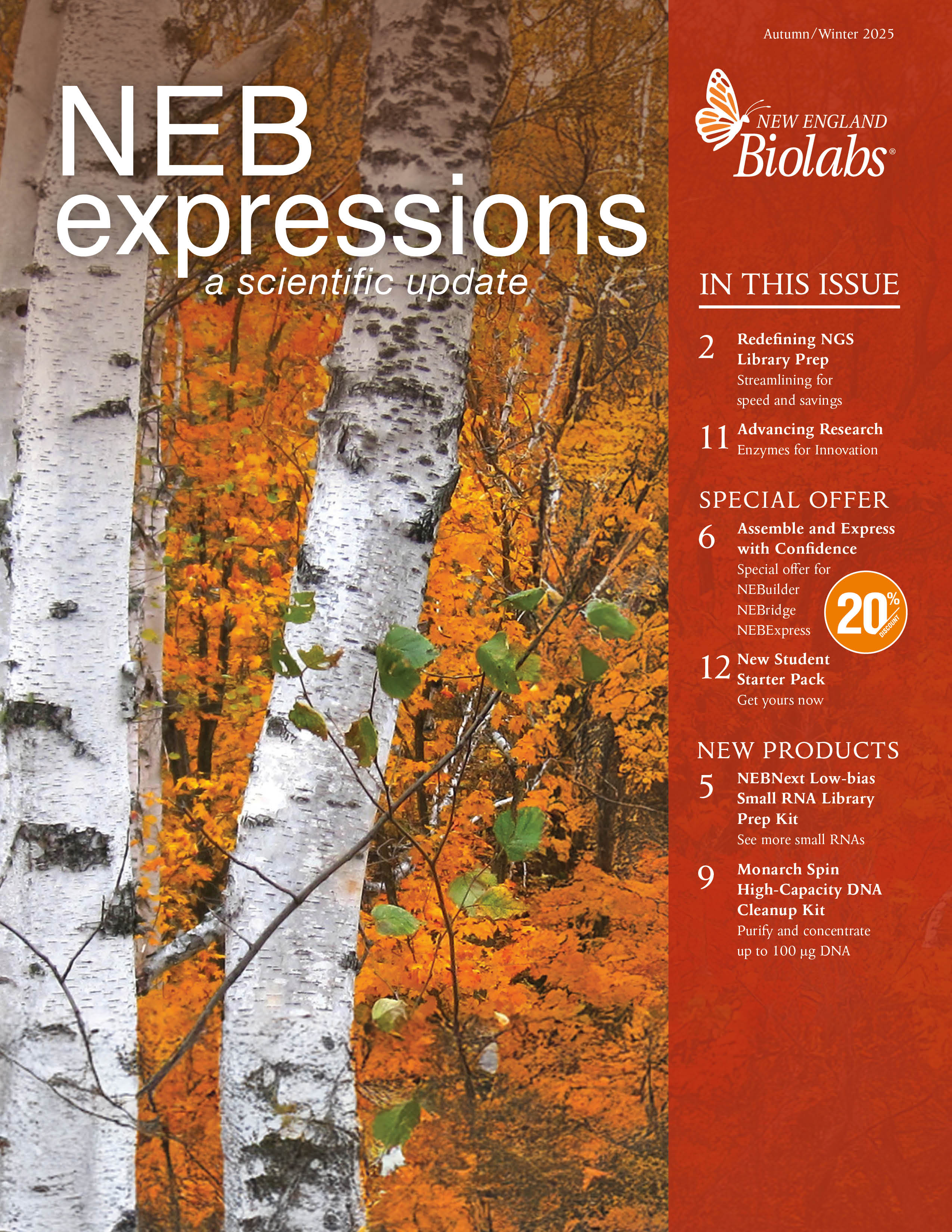 Stay uptodate! New England Biolabs GmbH